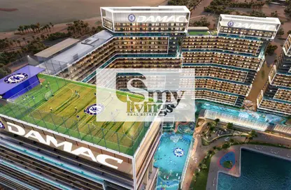 شقة - غرفة نوم - 2 حمامات للبيع في تشلسي ريزيدنس 2 باي داماك - مدينة دبي الملاحية - دبي