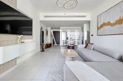 شقة - غرفة نوم - 1 حمام للايجار في برج Marina Vista 2 - مارينا فيستا - إعمار بيتشفرونت - دبي هاربور - دبي