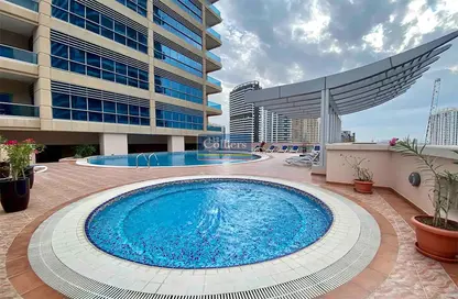 Apartment - Studio - 1 Bathroom for rent in Zumurud Tower - Dubai Marina - Dubai