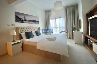 Apartment - Studio - 1 Bathroom for rent in Zumurud Tower - Dubai Marina - Dubai