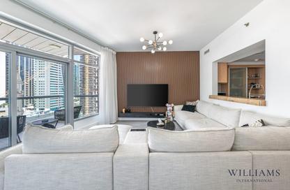 Apartment - 1 Bedroom - 2 Bathrooms for rent in Blakely Tower - Park Island - Dubai Marina - Dubai