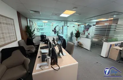 Office Space - Studio - 1 Bathroom for rent in The Prism - Business Bay - Dubai