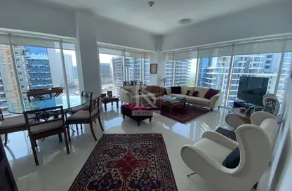 شقة - 2 غرف نوم - 3 حمامات للايجار في برج وارف الغربي - الخليج التجاري - دبي