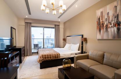 Apartment - Studio - 1 Bathroom for rent in Elite Downtown Residence - Downtown Dubai - Dubai