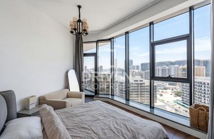 Apartment - 2 - 2 for rent in The V Tower - Dubai Land Residence Complex - Dubai