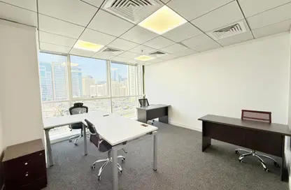 Office Space - 1 Bedroom - 2 Bathrooms for rent in Madinat Zayed Tower - Muroor Area - Abu Dhabi