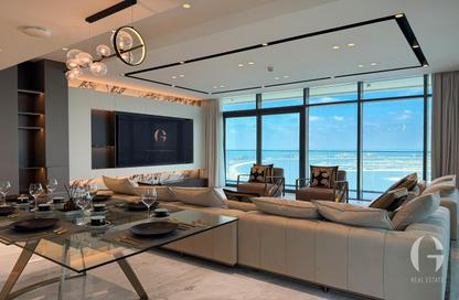 شقة - 3 غرف نوم - 4 حمامات للبيع في برج Beach Vista 1 - بيتش فيستا - إعمار بيتشفرونت - دبي هاربور - دبي