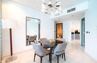 Apartment - 1 - 1 for rent in Damac Maison Prive A - Damac Maison Prive - Business Bay - Dubai