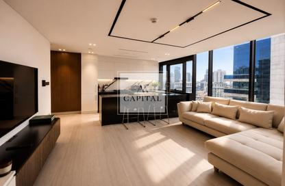 شقة - غرفة نوم - 1 حمام للايجار في تريليونير ريزيدنسز - الخليج التجاري - دبي