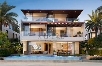 Villa - 6 - 7 for sale in Beach Collection Frond F - Beach Collection - Palm Jebel Ali - Dubai