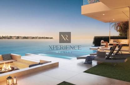 Villa - 6 - 7 for sale in Beach Collection Frond F - Beach Collection - Palm Jebel Ali - Dubai