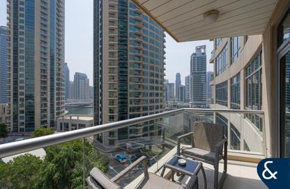 Apartment - 1 - 2 for rent in Sanibel Tower - Park Island - Dubai Marina - Dubai