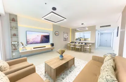 Apartment - 2 Bedrooms - 3 Bathrooms for rent in Al Fattan Marine Towers - Jumeirah Beach Residence - Dubai