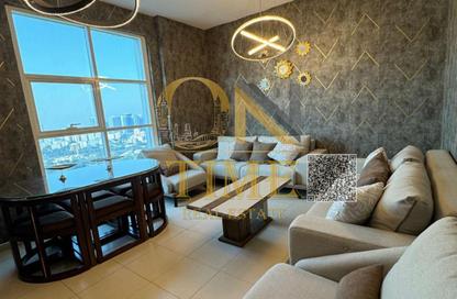 Apartment - 2 - 2 for rent in Al Naemiya Tower 3 - Al Naemiya Towers - Al Nuaimiya - Ajman