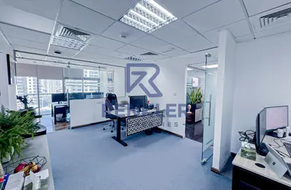 Office Space - 1 Bedroom - 1 Bathroom for rent in Tiffany Tower - JLT Cluster W - Jumeirah Lake Towers - Dubai