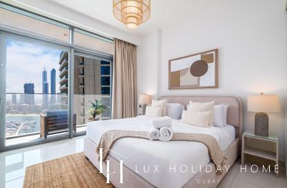 شقة - غرفة نوم - 1 حمام للايجار في برج Beach Vista 2 - بيتش فيستا - إعمار بيتشفرونت - دبي هاربور - دبي
