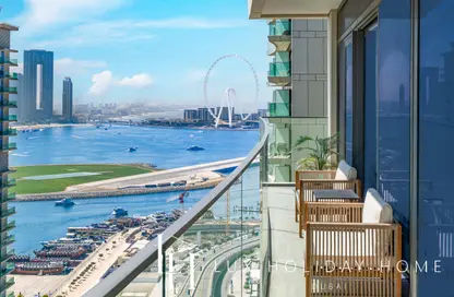 شقة - غرفة نوم - 1 حمام للايجار في برج Beach Vista 2 - بيتش فيستا - إعمار بيتشفرونت - دبي هاربور - دبي