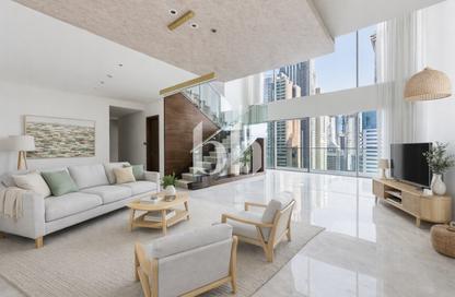 Penthouse - 4 Bedrooms - 5 Bathrooms for rent in Marina Gate 1 - Marina Gate - Dubai Marina - Dubai
