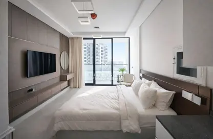Apartment - Studio - 2 Bathrooms for rent in Samana Golf Avenue - Dubai Studio City - Dubai