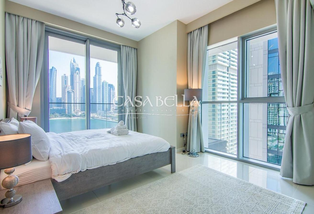Mid Floor | Sea, Ain Dubai & Marina Views photo 14