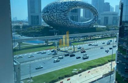 Office Space - Studio - 1 Bathroom for rent in Latifa Tower - Sheikh Zayed Road - Dubai