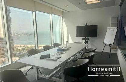 Office Space - Studio - 2 Bathrooms for rent in Al Habtoor Business Tower - Dubai Marina - Dubai