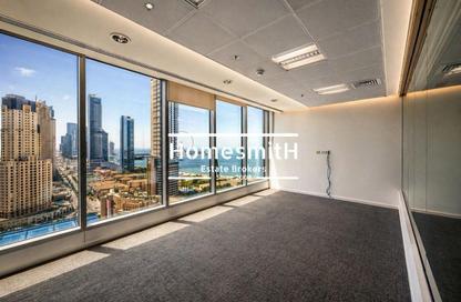 Office Space - Studio - 2 Bathrooms for rent in Al Habtoor Business Tower - Dubai Marina - Dubai