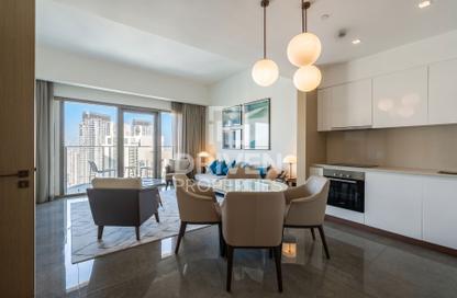 Apartment - 1 - 2 for rent in Address Harbour Point Tower 2 - Address Harbour Point - Dubai Creek Harbour (The Lagoons) - Dubai