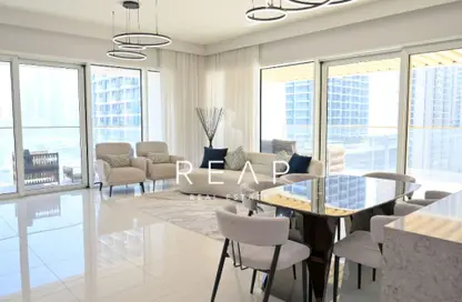 Apartment - 2 Bedrooms - 2 Bathrooms for sale in Grand Bleu Tower 1 - EMAAR Beachfront - Dubai Harbour - Dubai