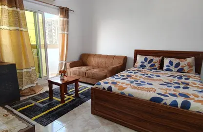 Apartment - Studio - 1 Bathroom for rent in Ajman Creek Towers - Al Rashidiya 1 - Al Rashidiya - Ajman