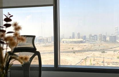 Office Space - Studio - 4 Bathrooms for rent in Motor City - Dubai