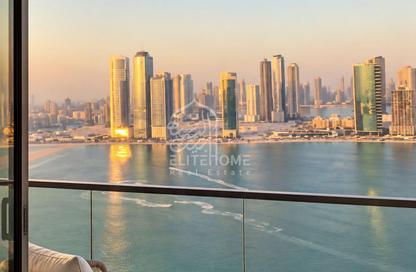 Apartment - 2 - 3 for sale in La Plage Tower - Al Mamzar - Sharjah - Sharjah Apartment - 2 - 3 for sale in La Plage Tower - Al Mamzar - Sharjah - Sharjah