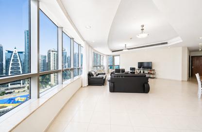 Apartment - 4 Bedrooms - 4 Bathrooms for rent in Horizon Tower - Dubai Marina - Dubai