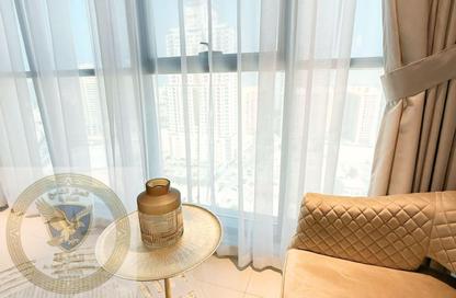 Apartment - 1 Bedroom - 2 Bathrooms for rent in Al Rashidiya Towers - Al Rashidiya - Ajman Downtown - Ajman