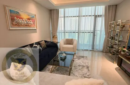 Apartment - 1 Bedroom - 2 Bathrooms for rent in Al Rashidiya Towers - Al Rashidiya - Ajman Downtown - Ajman