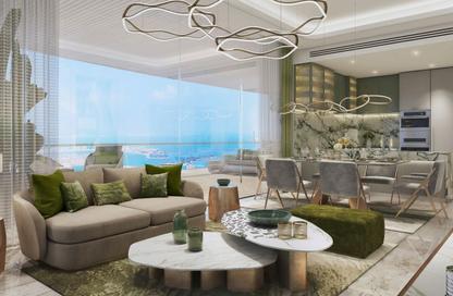 Apartment - 3 Bedrooms - 3 Bathrooms for sale in Damac Bay 2 Tower B - Damac Bay 2 - Dubai Harbour - Dubai