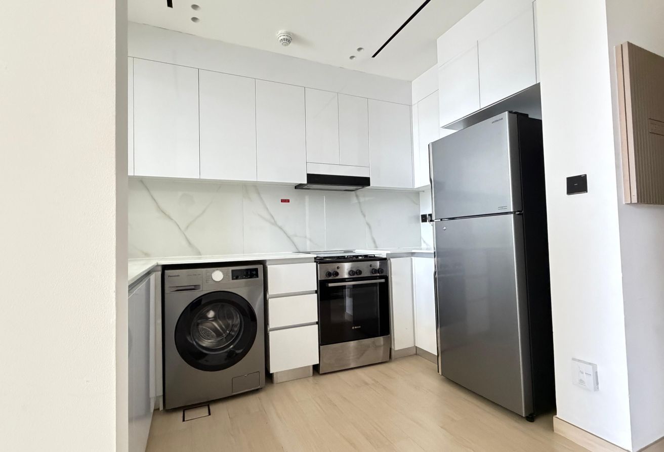 Modern 1BR Apartment | Furnished | Pool View | JVC gallery image