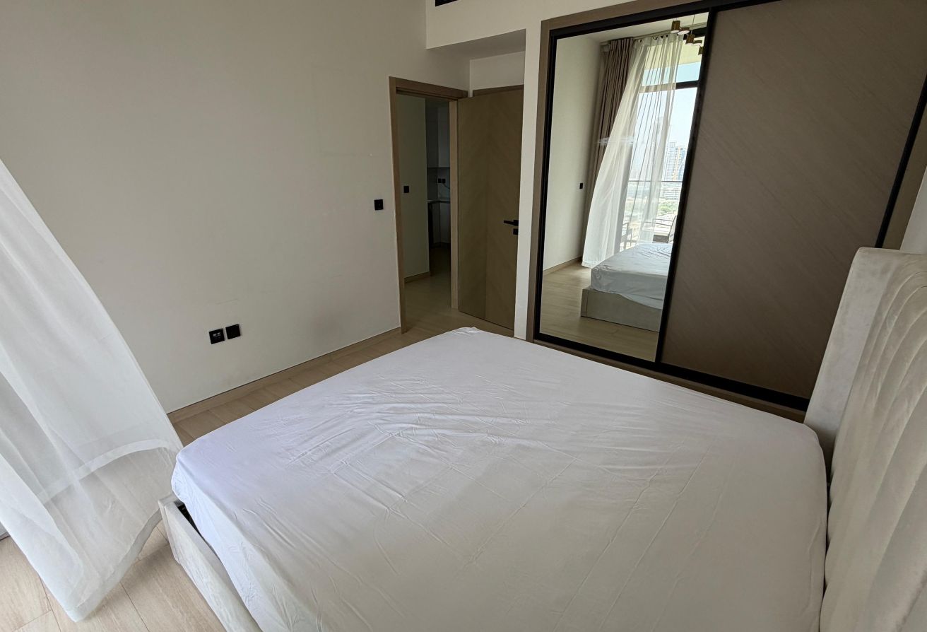 Modern 1BR Apartment | Furnished | Pool View | JVC gallery image