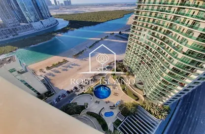 Apartment - 1 Bedroom - 2 Bathrooms for sale in Beach Towers - Shams Abu Dhabi - Al Reem Island - Abu Dhabi