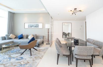 Apartment - 2 - 3 for rent in Damac Maison Prive B - Damac Maison Prive - Business Bay - Dubai