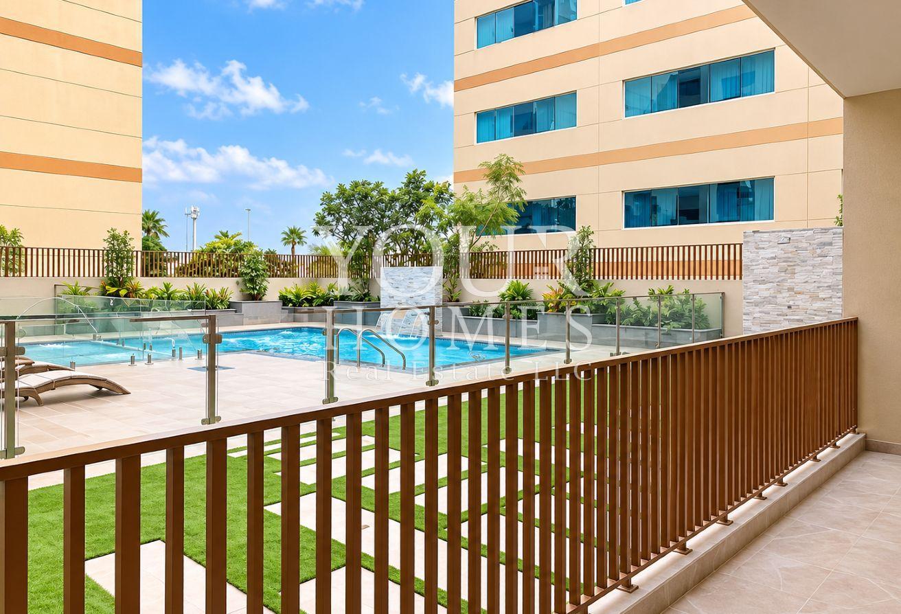 Spacious 1BR | Pool View | Chiller Free photo 9
