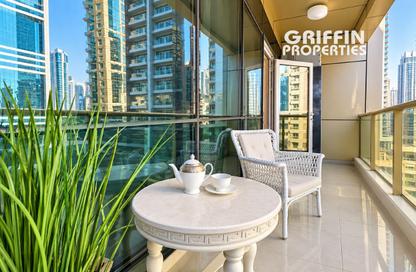 Apartment - 1 - 2 for rent in Lake City Tower - JLT Cluster D - Jumeirah Lake Towers - Dubai