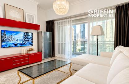 Apartment - 1 - 2 for rent in Lake City Tower - JLT Cluster D - Jumeirah Lake Towers - Dubai