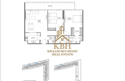 Apartment - 2 Bedrooms - 3 Bathrooms for sale in The Gate - Aljada - Sharjah
