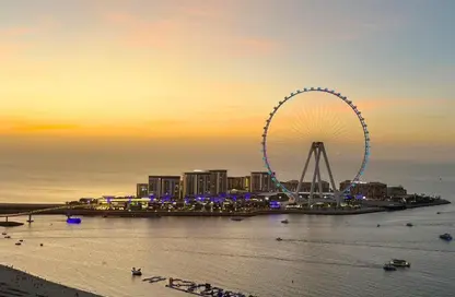 Apartment - 3 Bedrooms - 5 Bathrooms for rent in Apartment Building 7 - Bluewaters Residences - Bluewaters - Dubai