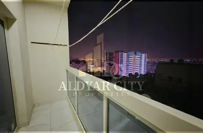 شقة - غرفة نوم - 2 حمامات للايجار في برج النعيمية 1 - أبراج النعيمية - النعيمية - عجمان