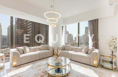 Apartment - 2 Bedrooms - 3 Bathrooms for rent in Boulevard Point - Downtown Dubai - Dubai