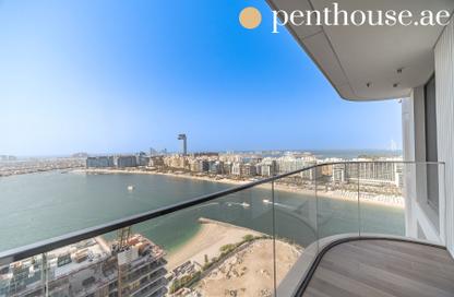 Apartment - 1 - 2 for rent in Palace Beach Residence Tower 2 - Palace Beach Residence - Emaar Beachfront - Dubai Harbour - Dubai