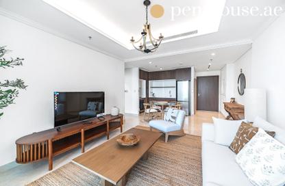 Apartment - 1 - 2 for rent in Palace Beach Residence Tower 2 - Palace Beach Residence - Emaar Beachfront - Dubai Harbour - Dubai