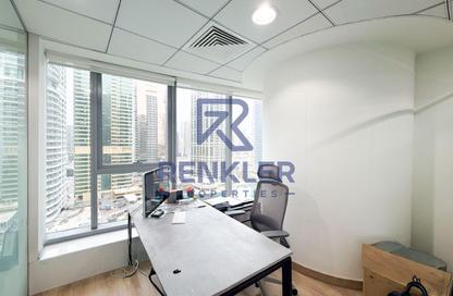 Office Space - Studio - 1 Bathroom for rent in Platinum Tower (Pt Tower) - JLT Cluster I - Jumeirah Lake Towers - Dubai